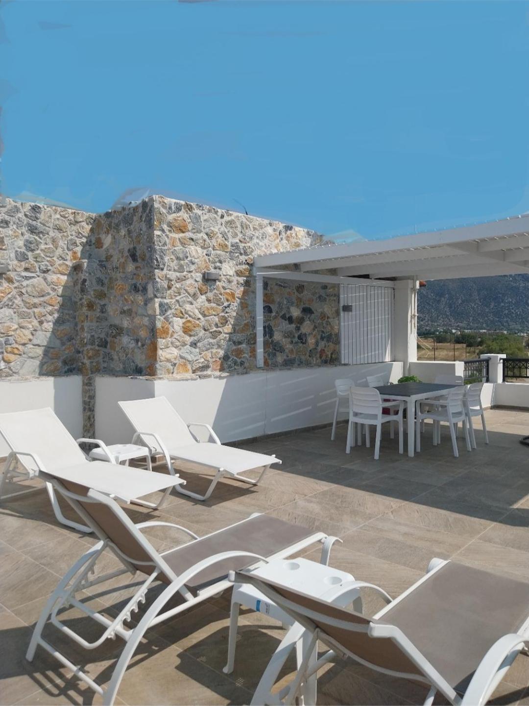 Ostria View Villa Kardamena  Bagian luar foto