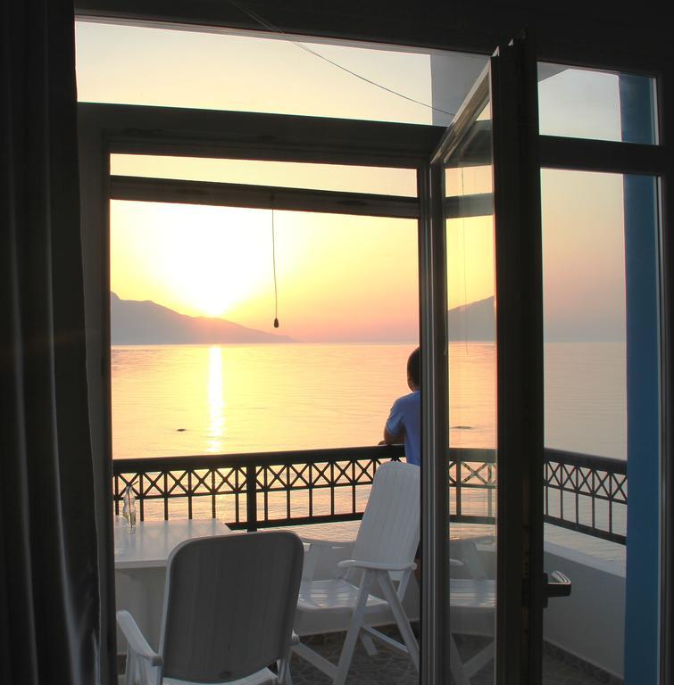 Ostria View Villa Kardamena  Bagian luar foto
